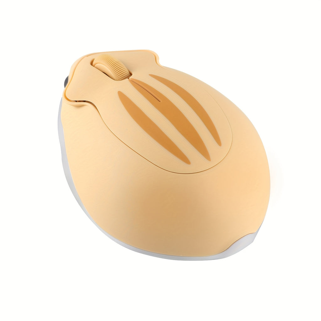 2.4GHz Wireless Mouse Cute Hamster Shape Less Noice Portable Mobile Optical
