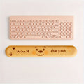 1\u002F2 Disney Winnie the Pooh Wrist Rest Mouse Pad