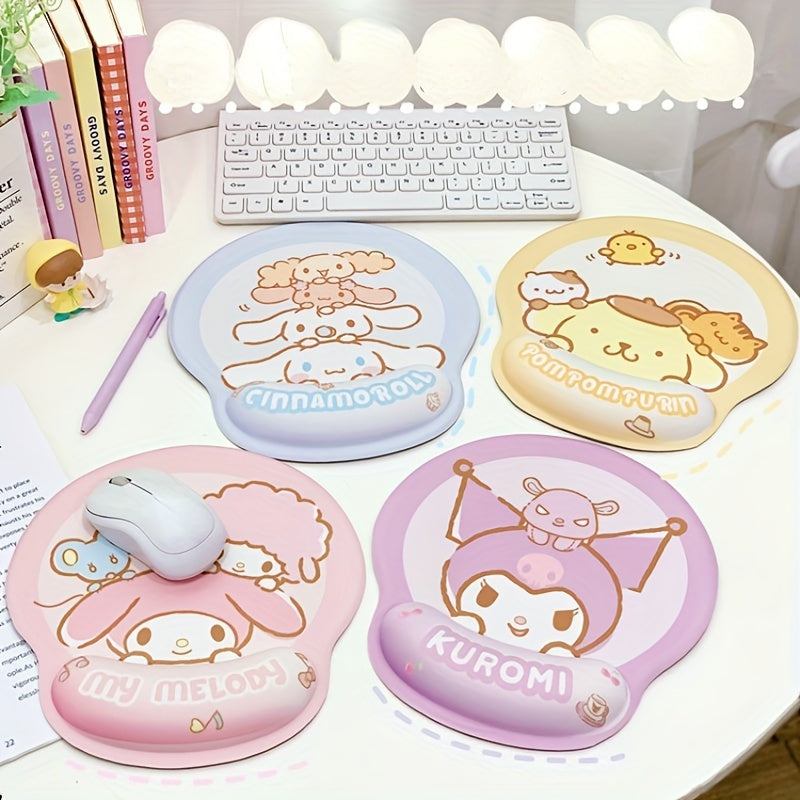 Sanrio Hello Kitty & Friends Ergonomic Mouse Pads - Cute Kuromi