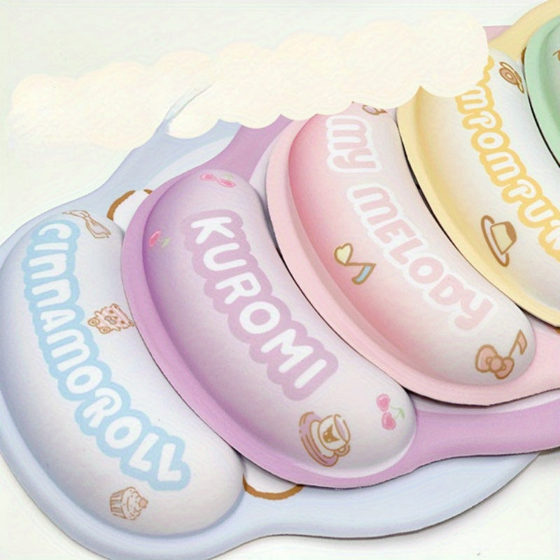 Sanrio Hello Kitty & Friends Ergonomic Mouse Pads - Cute Kuromi