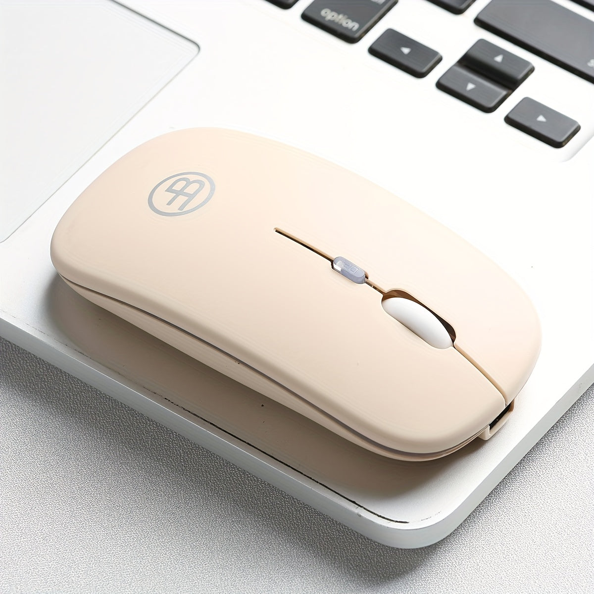 USB C Rechargeable Silent Wireless Mouse, RGB Light Emitting BT+2.4Ghz Dual Mode Wireless Mouse for Laptop Tablet Phone