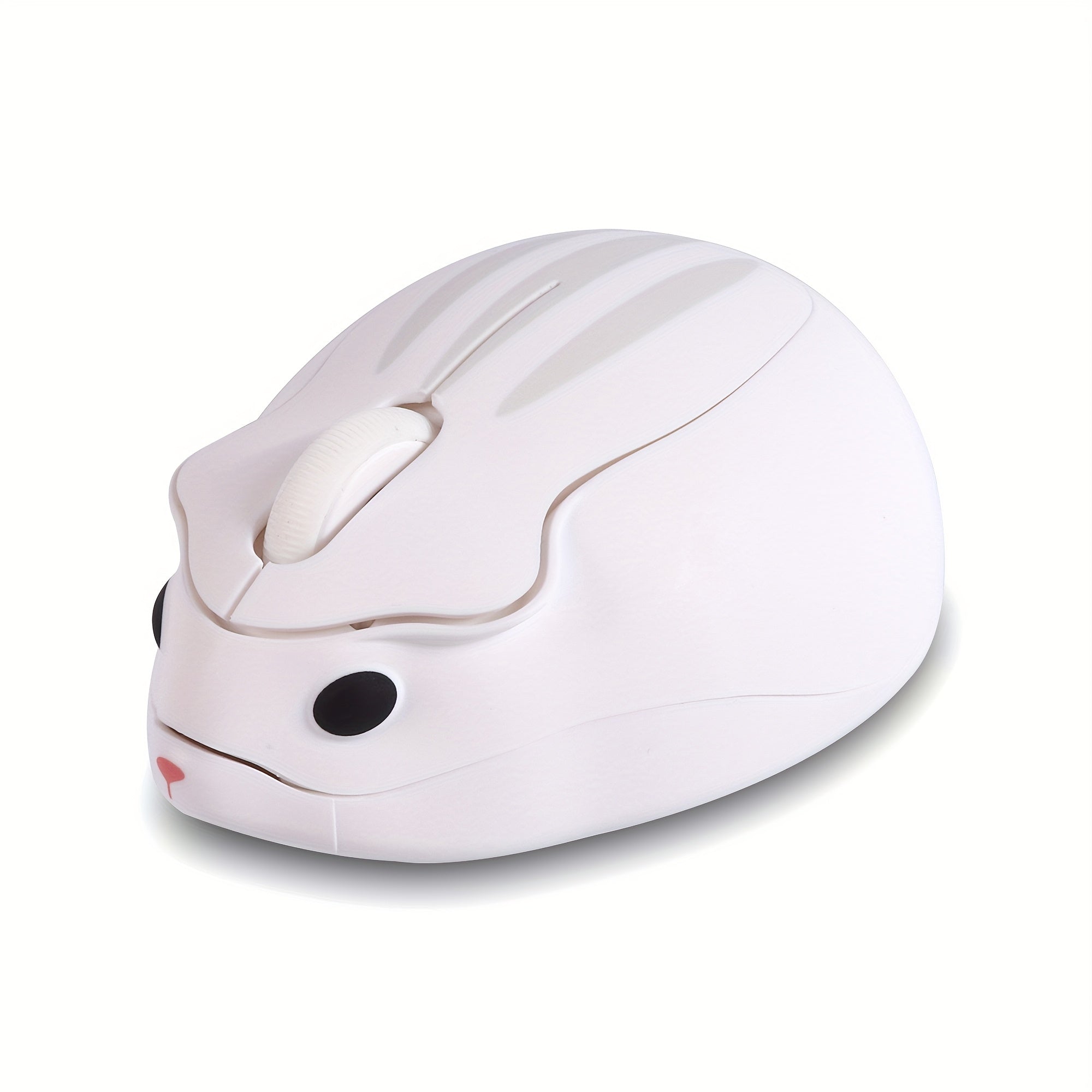 2.4GHz Wireless Mouse Cute Hamster Shape Less Noice Portable Mobile Optical