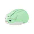 2.4GHz Wireless Mouse Cute Hamster Shape Less Noice Portable Mobile Optical