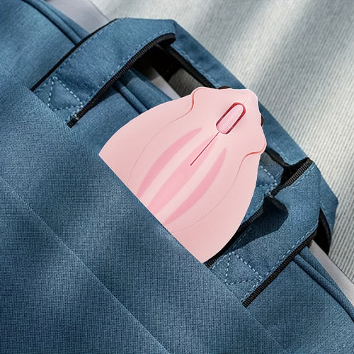 2.4GHz Wireless Mouse Cute Hamster Shape Less Noice Portable Mobile Optical