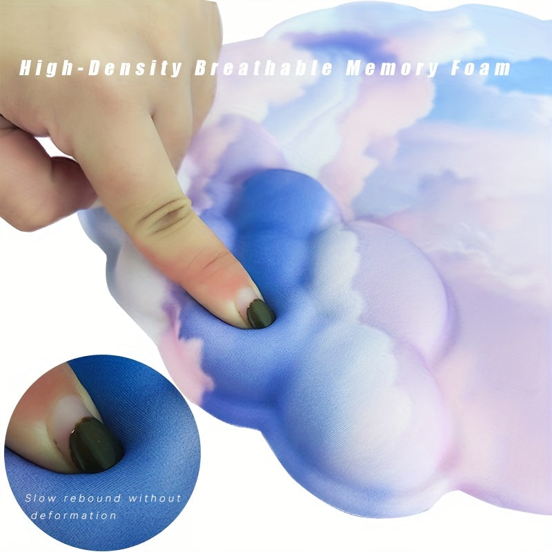 Ergonomic Wrist Rest Set 4pcs Ergonomic Memory Foam Wrist Rest Set