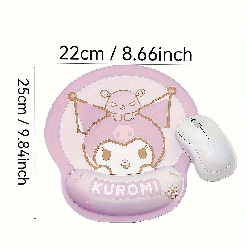 Sanrio Hello Kitty & Friends Ergonomic Mouse Pads - Cute Kuromi