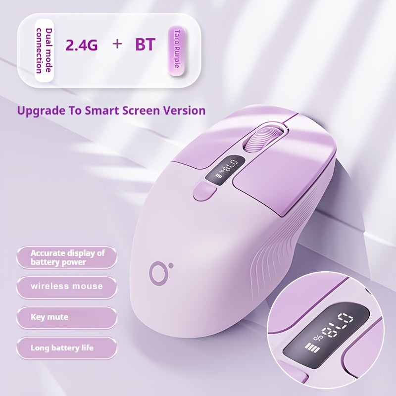 EWEADN Q1 Mini Wireless BT Rechargeable & Silent Mouse With Type-c Charging Port